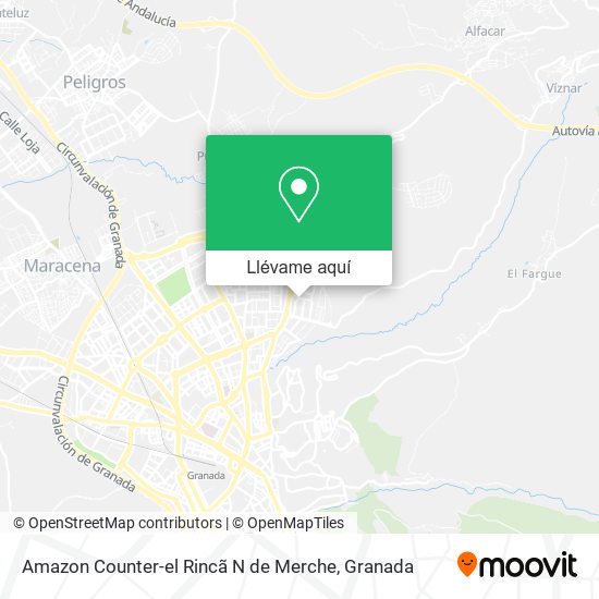 Mapa Amazon Counter-el Rincã N de Merche