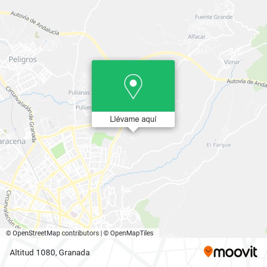 Mapa Altitud 1080