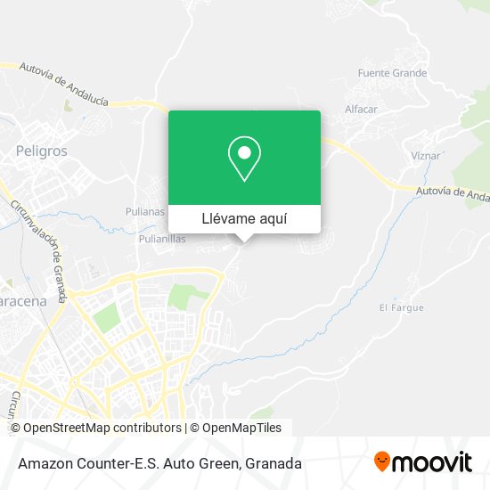 Mapa Amazon Counter-E.S. Auto Green