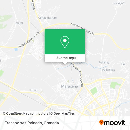Mapa Transportes Peinado