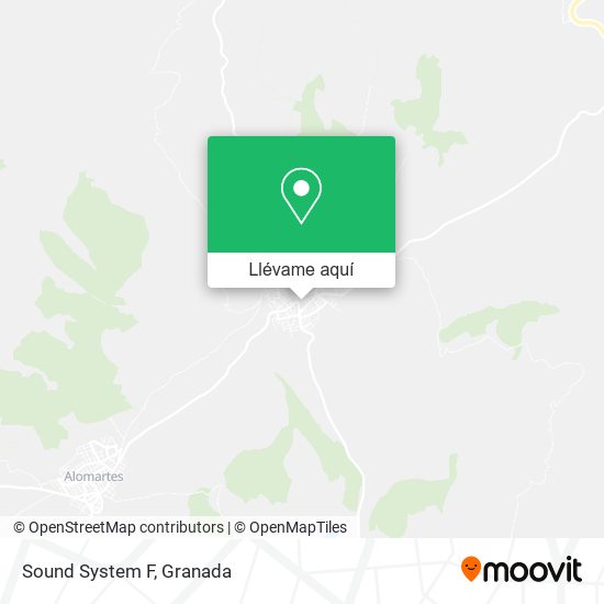Mapa Sound System F