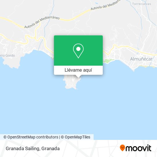 Mapa Granada Sailing