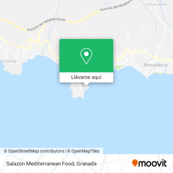 Mapa Salazón Mediterranean Food