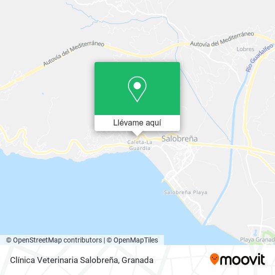 Mapa Clínica Veterinaria Salobreña
