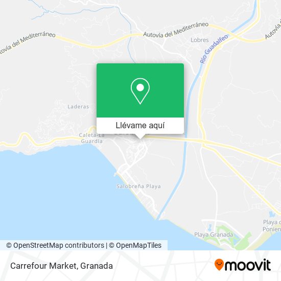 Mapa Carrefour Market