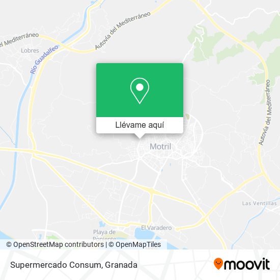 Mapa Supermercado Consum