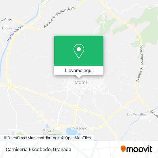 Mapa Carnicería Escobedo