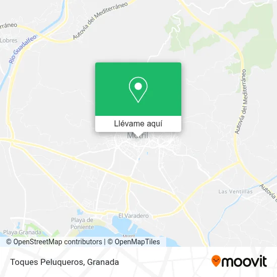 Mapa Toques Peluqueros