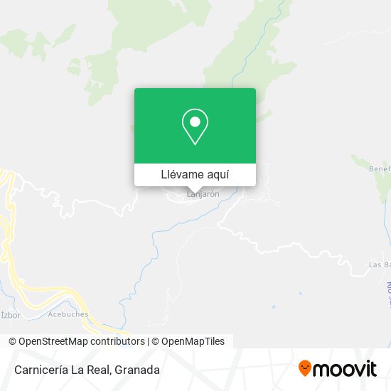 Mapa Carnicería La Real