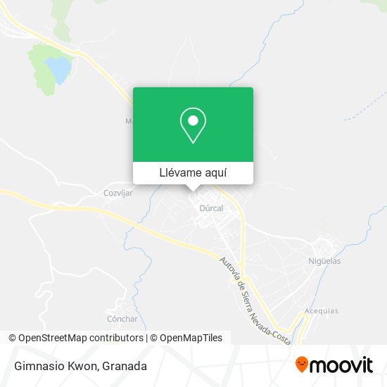 Mapa Gimnasio Kwon
