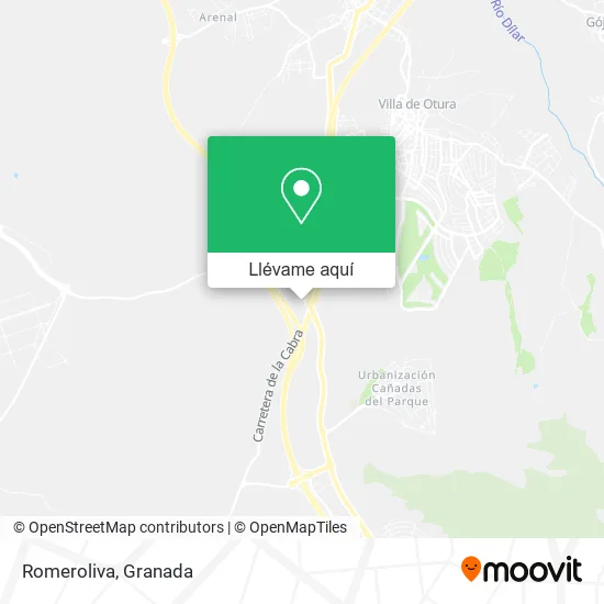Mapa Romeroliva