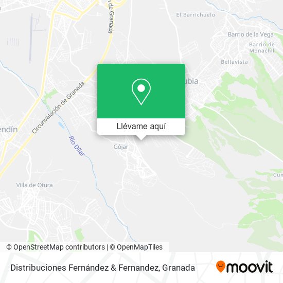 Mapa Distribuciones Fernández & Fernandez