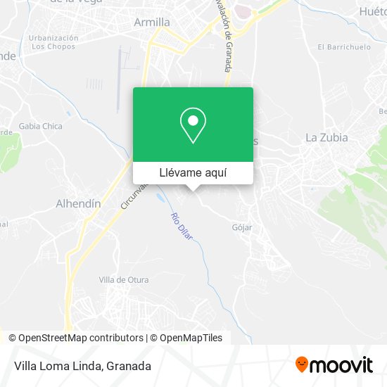 Mapa Villa Loma Linda