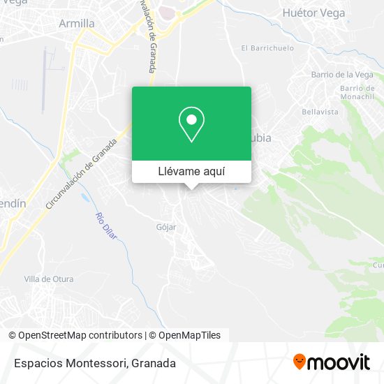 Mapa Espacios Montessori