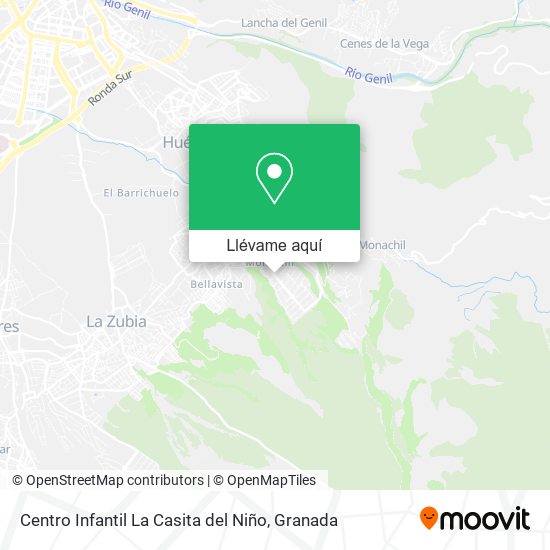 Mapa Centro Infantil La Casita del Niño