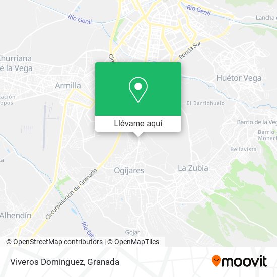 Mapa Viveros Domínguez