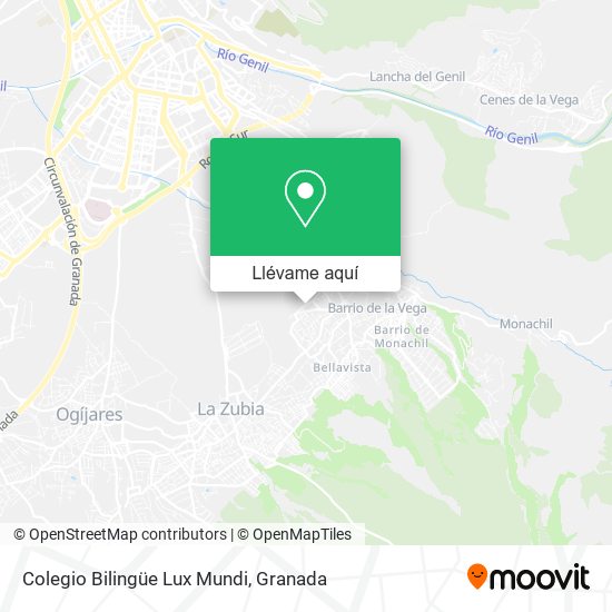 Mapa Colegio Bilingüe Lux Mundi