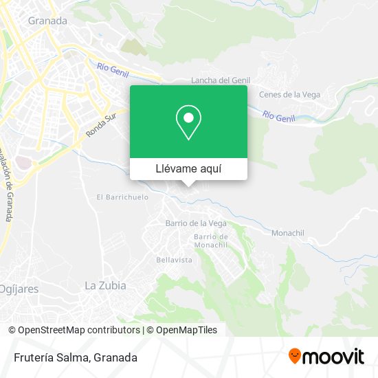 Mapa Frutería Salma
