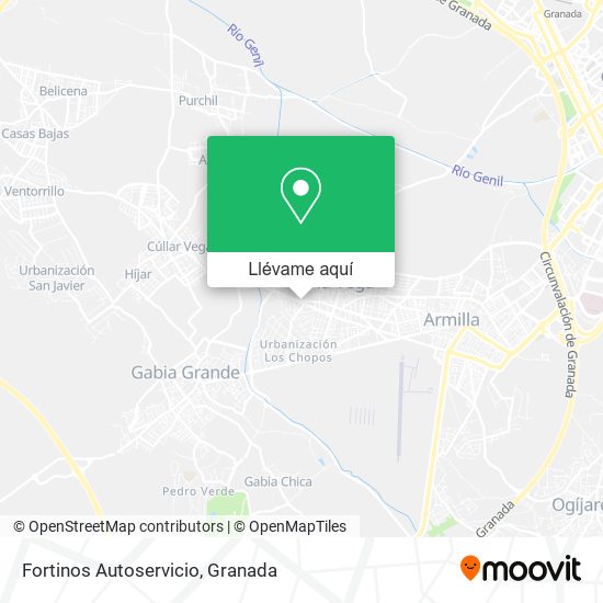 Mapa Fortinos Autoservicio