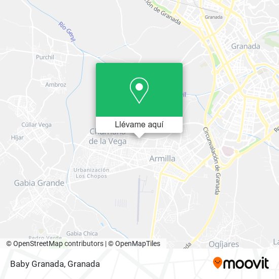 Mapa Baby Granada