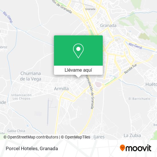 Mapa Porcel Hoteles