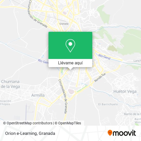 Mapa Orion e-Learning