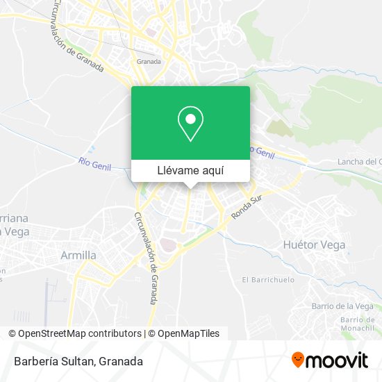 Mapa Barbería Sultan