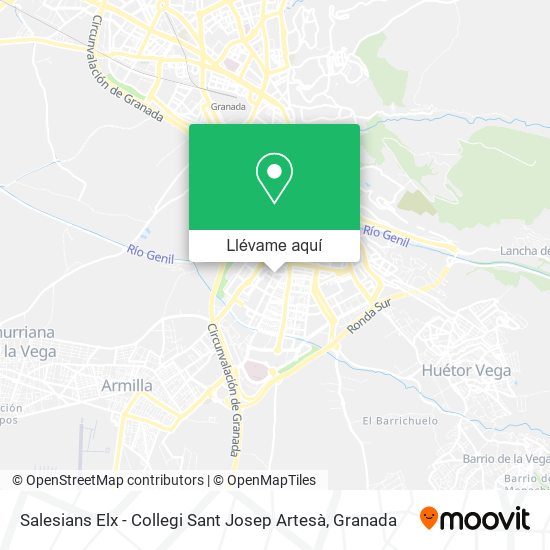 Mapa Salesians Elx - Collegi Sant Josep Artesà