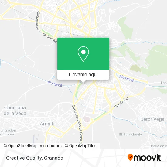 Mapa Creative Quality