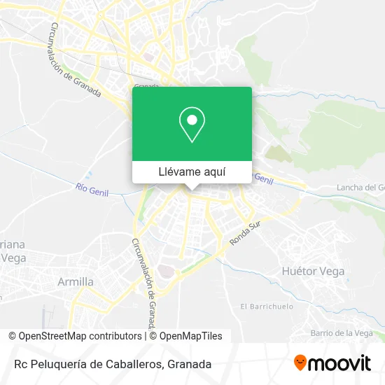 Mapa Rc Peluquería de Caballeros