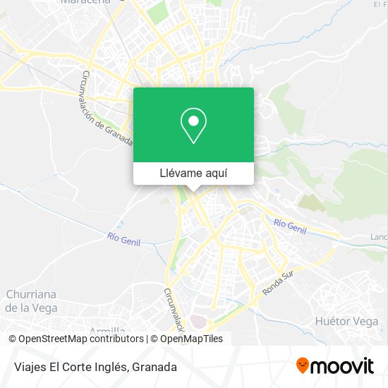 Mapa Viajes El Corte Inglés