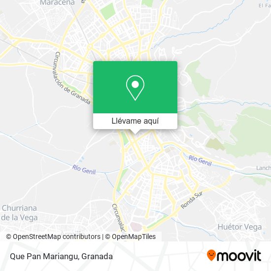 Mapa Que Pan Mariangu