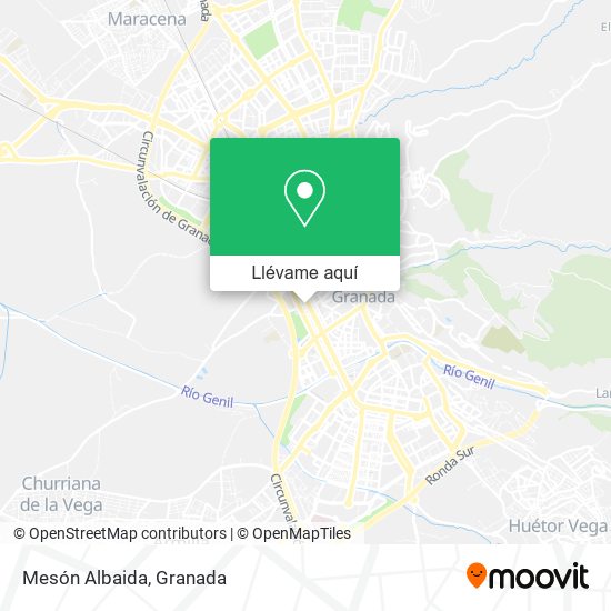 Mapa Mesón Albaida