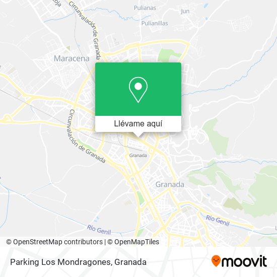 Mapa Parking Los Mondragones