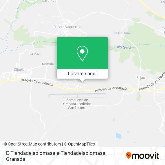 Mapa E-Tiendadelabiomasa e-Tiendadelabiomasa