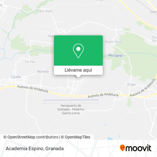 Mapa Academia Espino