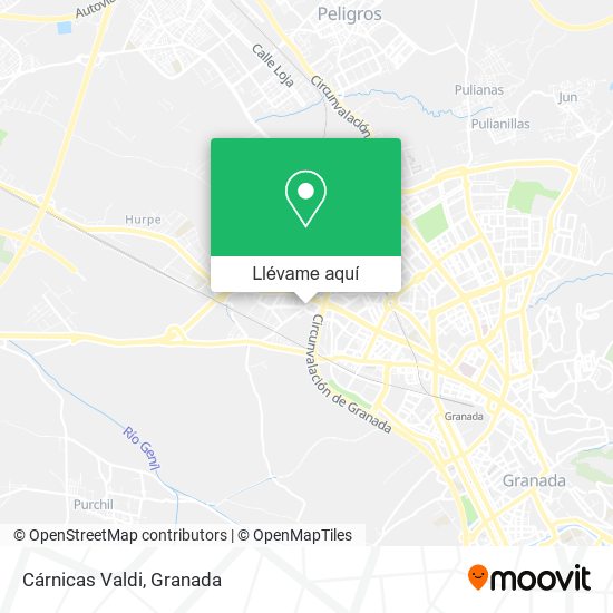 Mapa Cárnicas Valdi