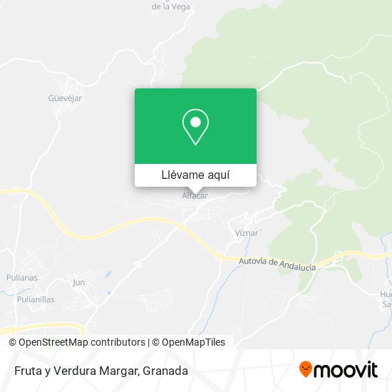 Mapa Fruta y Verdura Margar