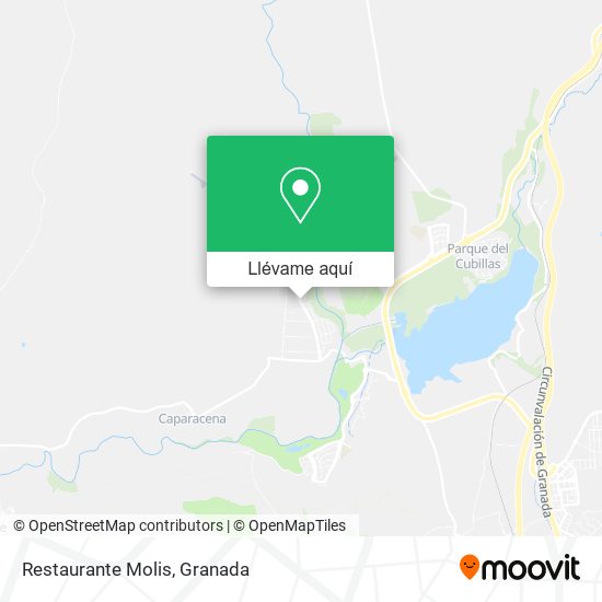 Mapa Restaurante Molis