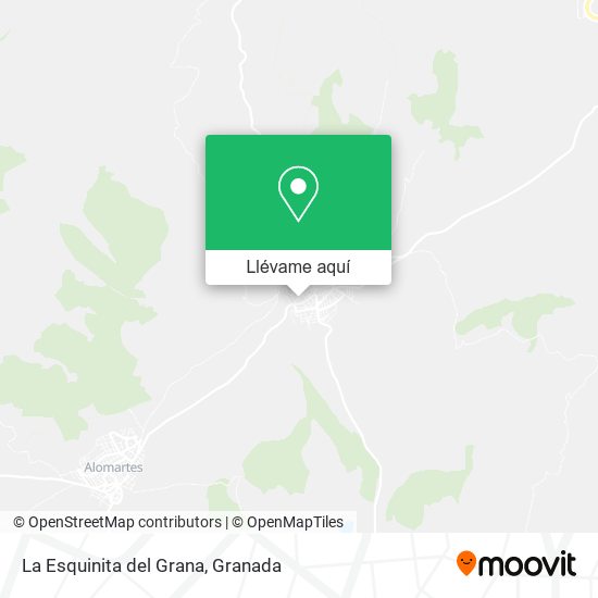 Mapa La Esquinita del Grana