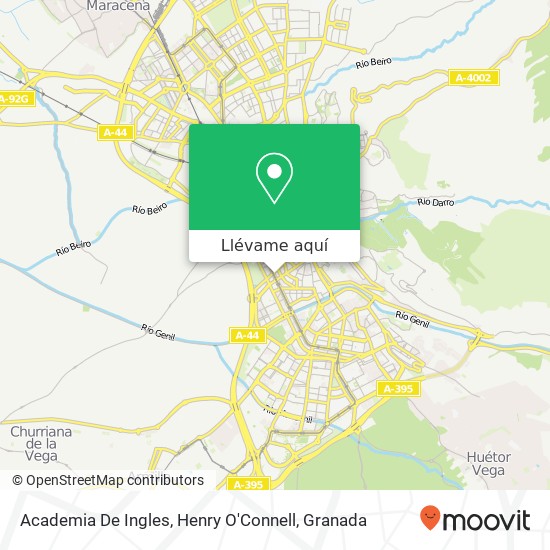 Mapa Academia De Ingles, Henry O'Connell