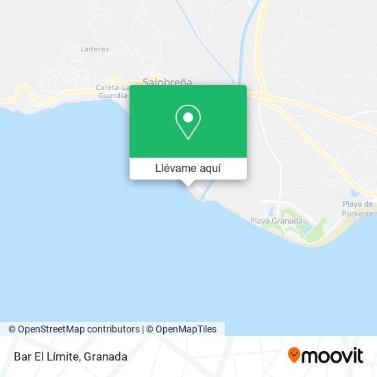 Mapa Bar El Límite