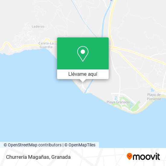 Mapa Churrería Magañas
