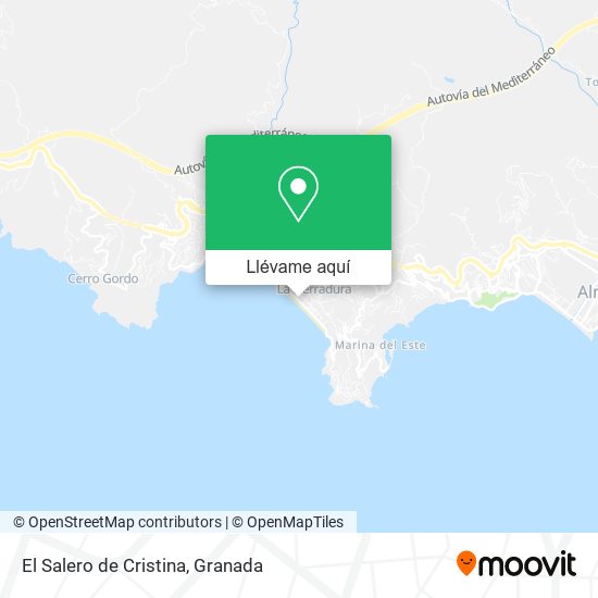 Mapa El Salero de Cristina