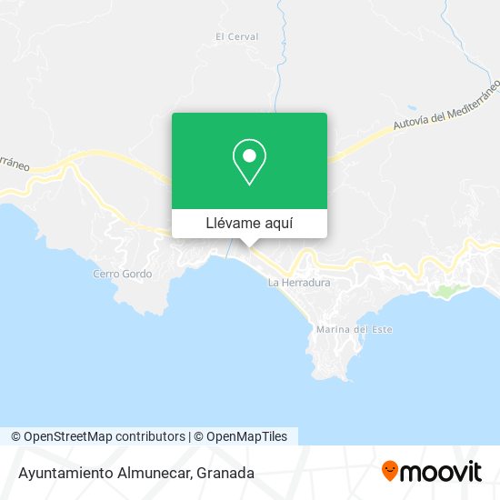 Mapa Ayuntamiento Almunecar