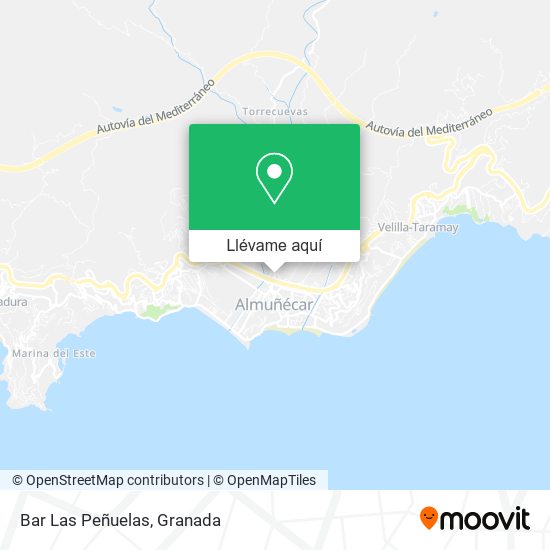 Mapa Bar Las Peñuelas