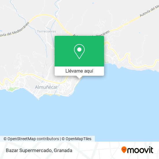 Mapa Bazar Supermercado
