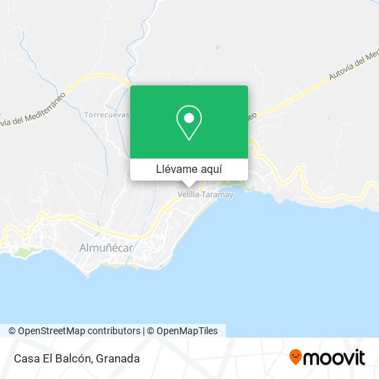 Mapa Casa El Balcón
