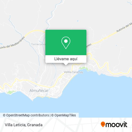 Mapa Villa Leticia