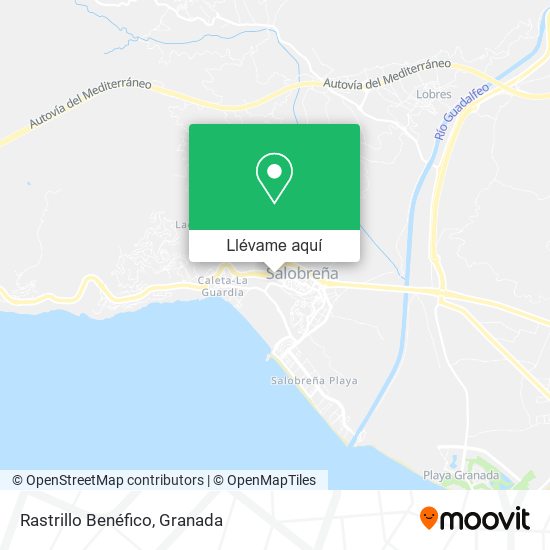 Mapa Rastrillo Benéfico